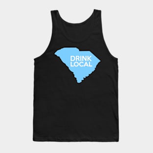 South Carolina Drink Local SC Blue Tank Top